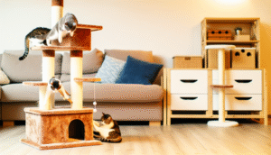 Cat Towers Versus Scratching Posts: Understanding What Your Feline Needs